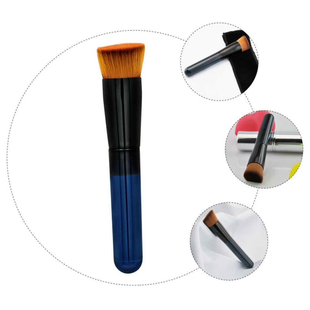 High-Density Hair Makeup Brush Blending Brush for Foundation Powder Cosmetics Soft Sturdy No Shedding