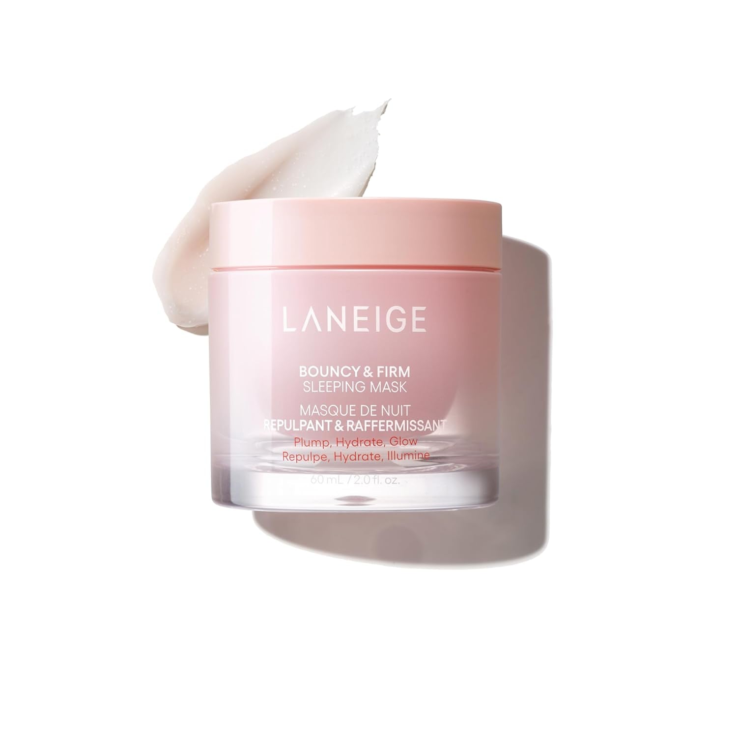 Bouncy and Firm Sleeping Mask: Revitalize, Smooth, Peony & Collagen Complex, Barrier-Boosting Hydration
