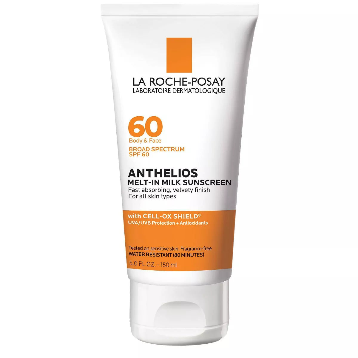 La Roche Posay Anthelios Sunscreen Melt-In-Milk Lotion Face and Body Sunscreen - SPF 60