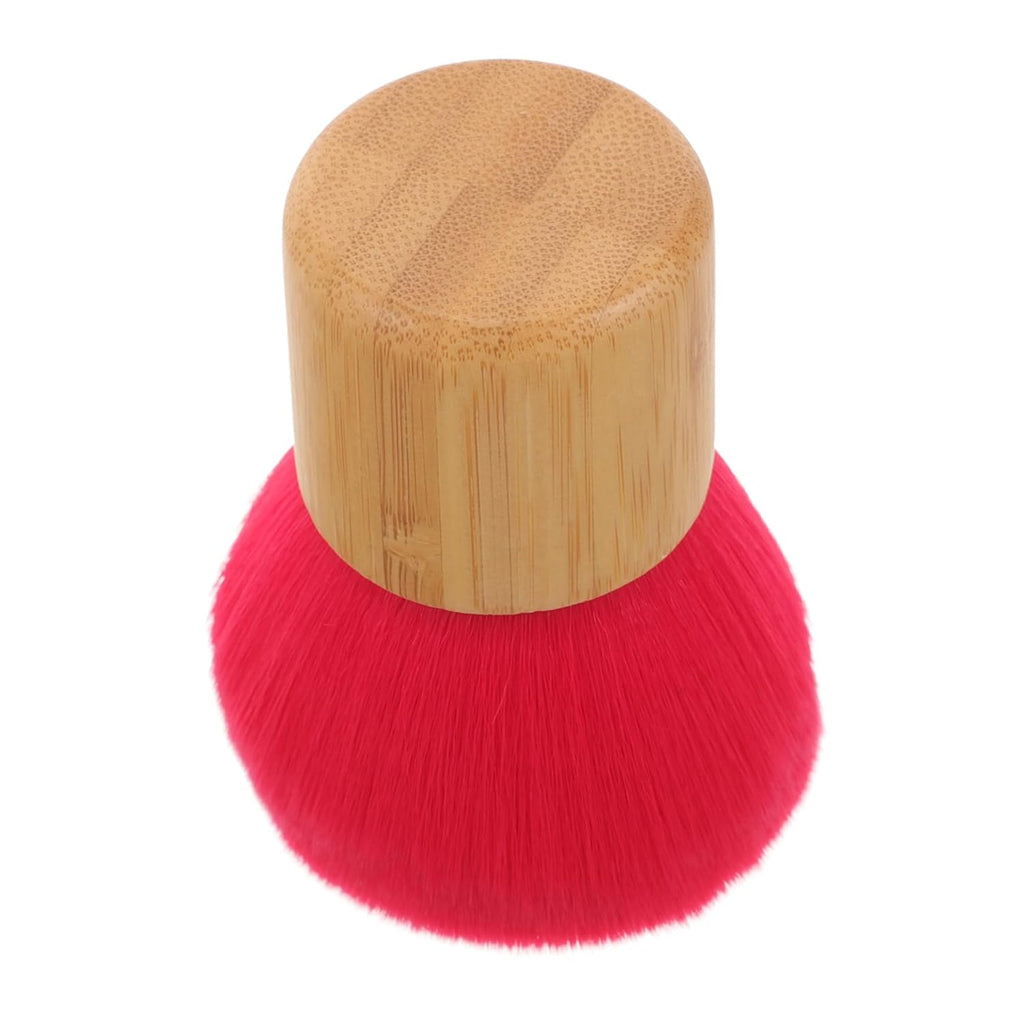 Makeup Brush for Loose Powder Foundation round Faux Cosmetic Brush for Travel Gentle Bristles for Face Makeup Application for Highlighting and Blush