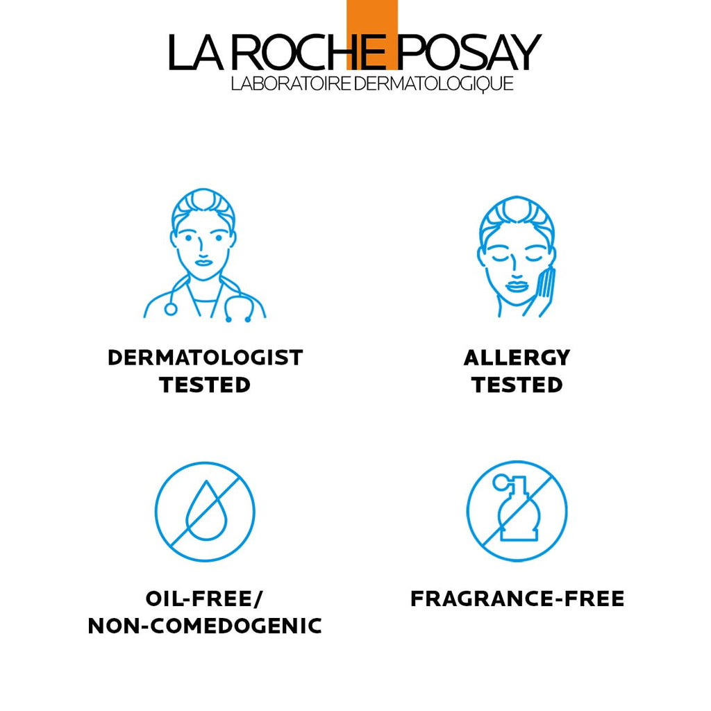 La Roche-Posay Anthelios Melt-In Milk Sunscreen SPF 60, Sunscreen for Body & Face, Broad Spectrum SPF + Antioxidants, Oil Free, Lightweight & Fast Absorbing, Oxybenzone Free