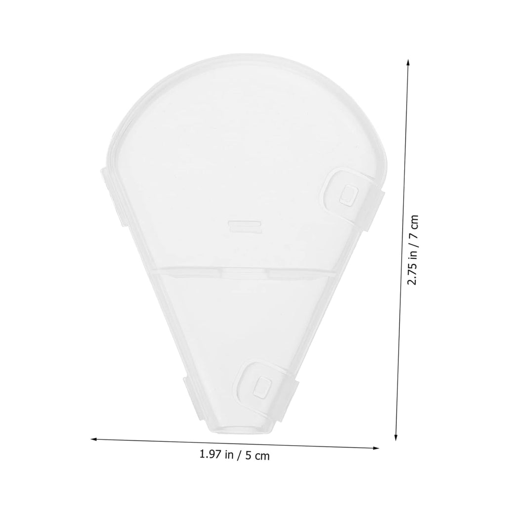 10Pcs Makeup Brush Covers Bristle Protector for Fan Highlighter Brush Travel-Friendly Makeup Supplies and Convenient Storage