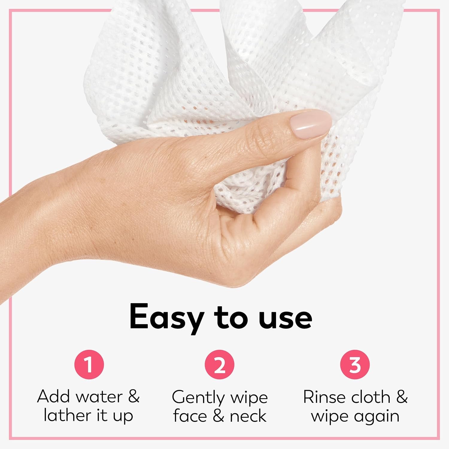 Makeup Remover Wipes, Daily Facials Hydrating Face Cleanser for Normal to Dry Skin, Alcohol & Fragrance Free, Soft Face Wash Towels, Travel Essentials for Women, Convenient Dry Cloths, 66 Ct