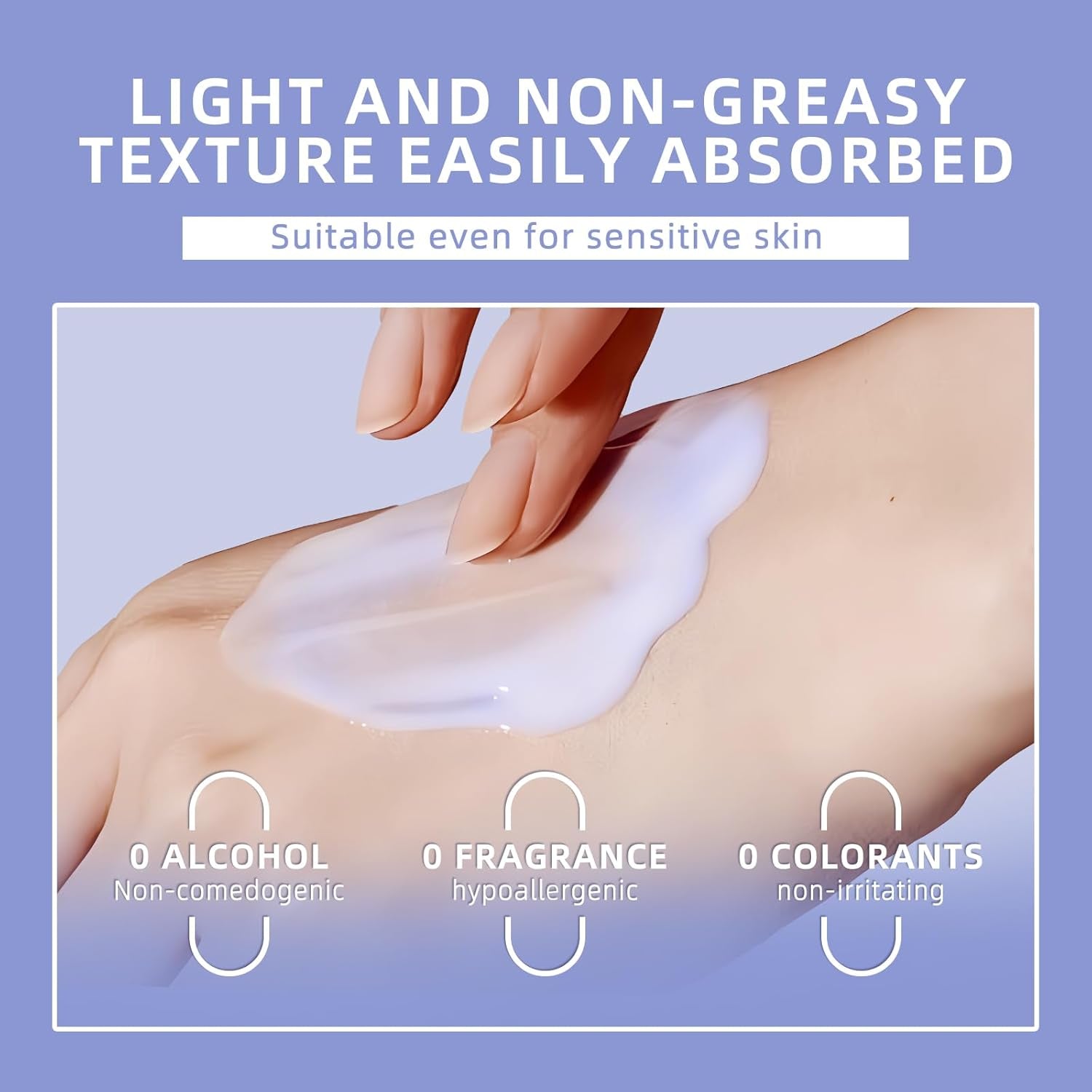 Dewy Skin Cream Moisture Surge Face Moisturizer Water Cream for Women with Purple Rice & Hyaluronic Acid - Rich Face Cream to Hydrate, Plump and Protect Dry and Combo Skin 50Ml/1.7 Fl Oz