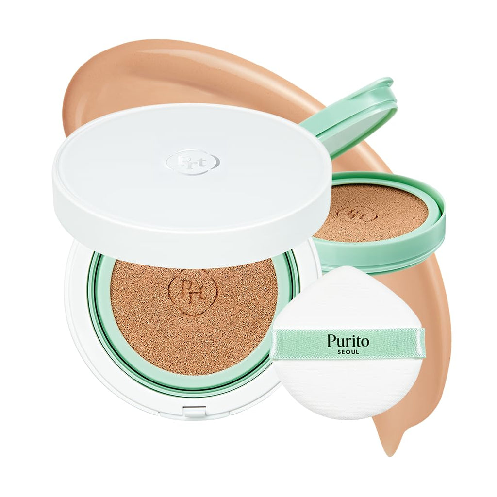 SEOUL Wonder Releaf Centella BB Cushion #13 Neutral Ivory, Foundation, Korean Centella, Makeup Long Lasting, Flawless Coverage, K-Beauty, 15G, 0.52 Fl.Oz