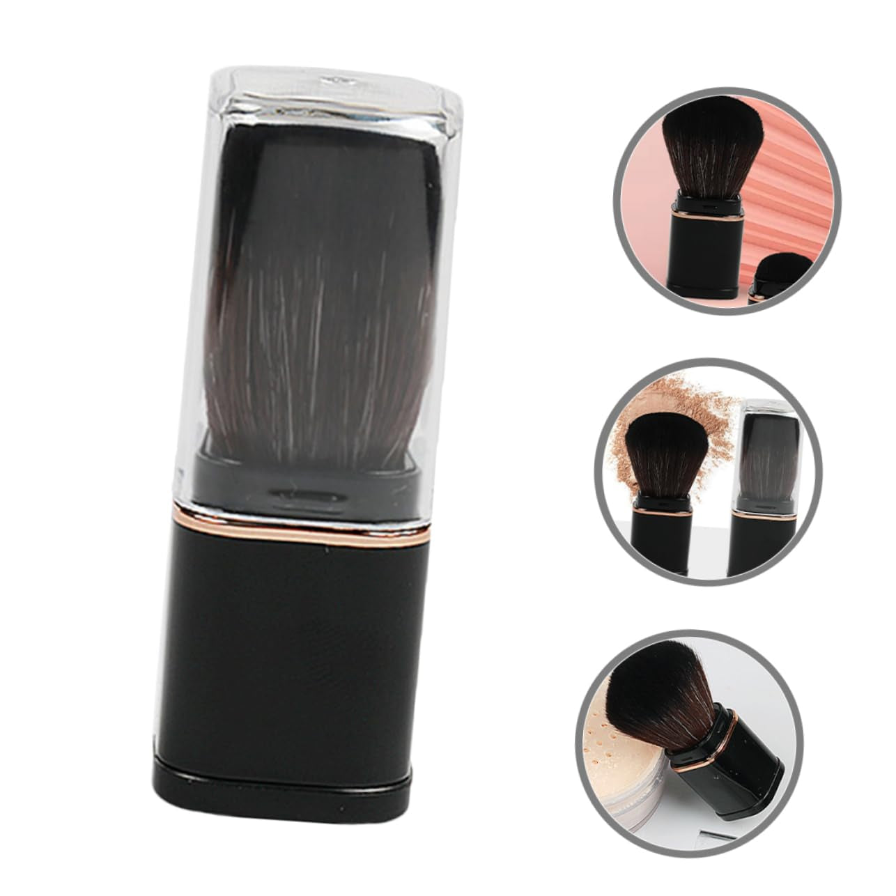 Makeup Brushes Multifunctional Cosmetic Brush Set Travel Size Blush Brush Retractable