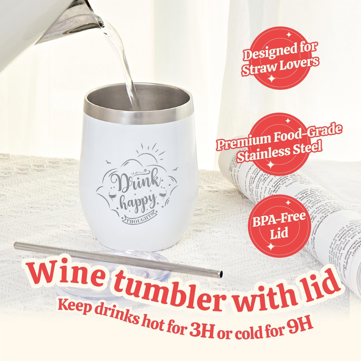 Bff Love Spa Gifts for Women Bath Sets - 6Pc Rose Self Care Gifts, Birthday, Holiday, Christmas Presents for Girlfriends, Wife, Mother, Auntie