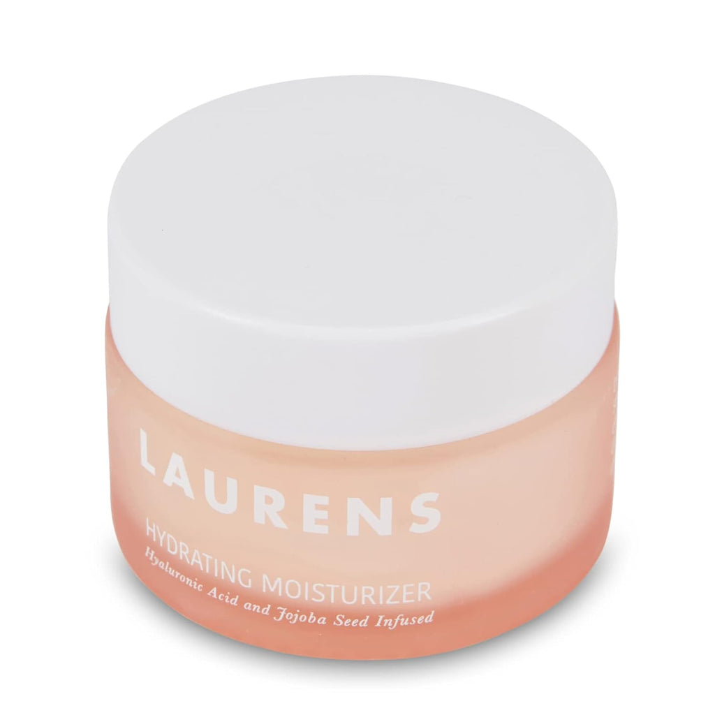 Hydrating Moisturizer from Skincare by Laurens- Dry Skin Face Moisturizer with Hyaluronic Acid, Jojoba Seed & Apricot Kernel Oil- Irritation-Free Moisturizing Face Cream for Sensitive Skin- 1 Fl Oz