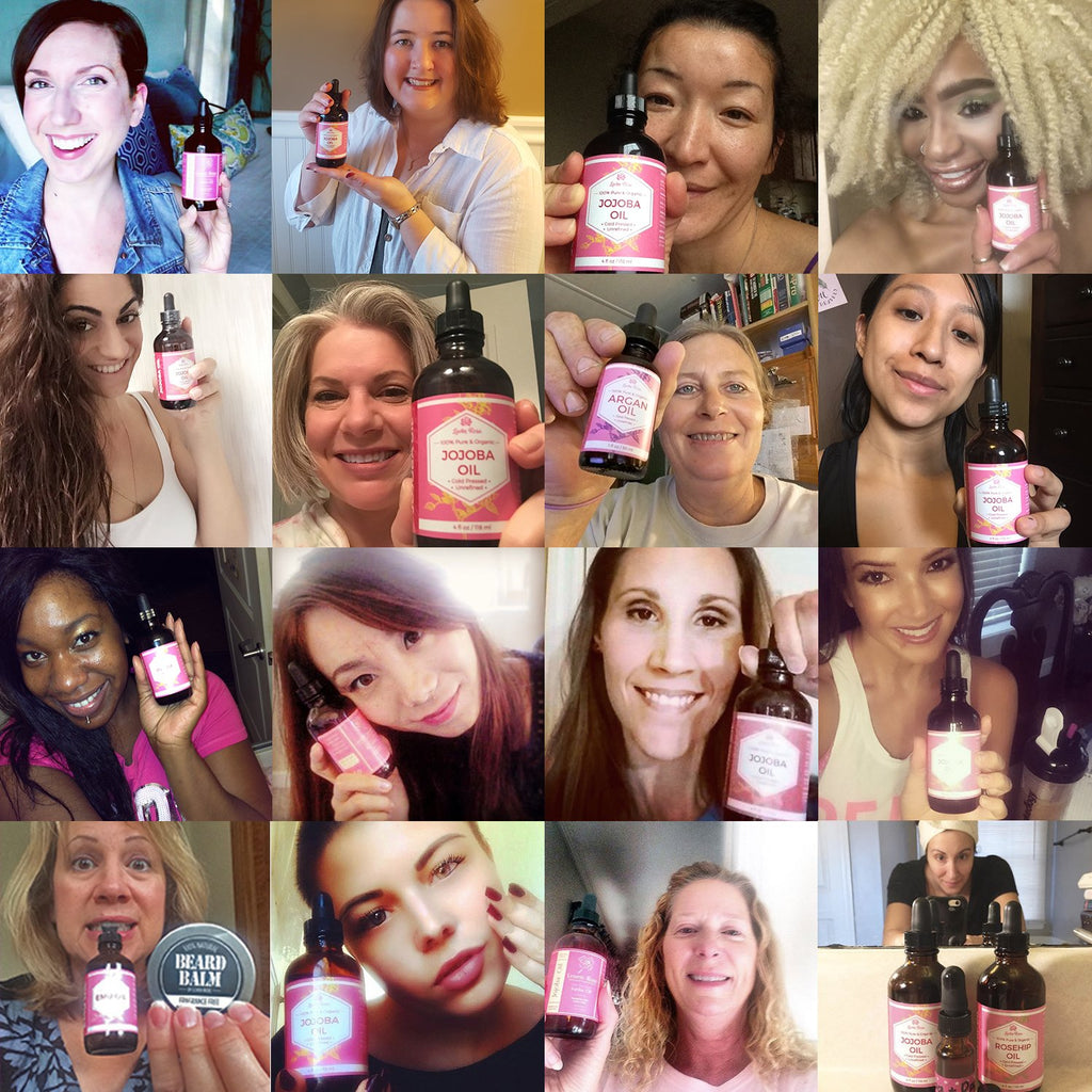 Pure Rosehip Oil for Face Organic Cold Pressed 4 Oz - Rose Hip Seed Oil, Unrefined for Nighttime Face Moisturizer for Hair, Skin & Nails