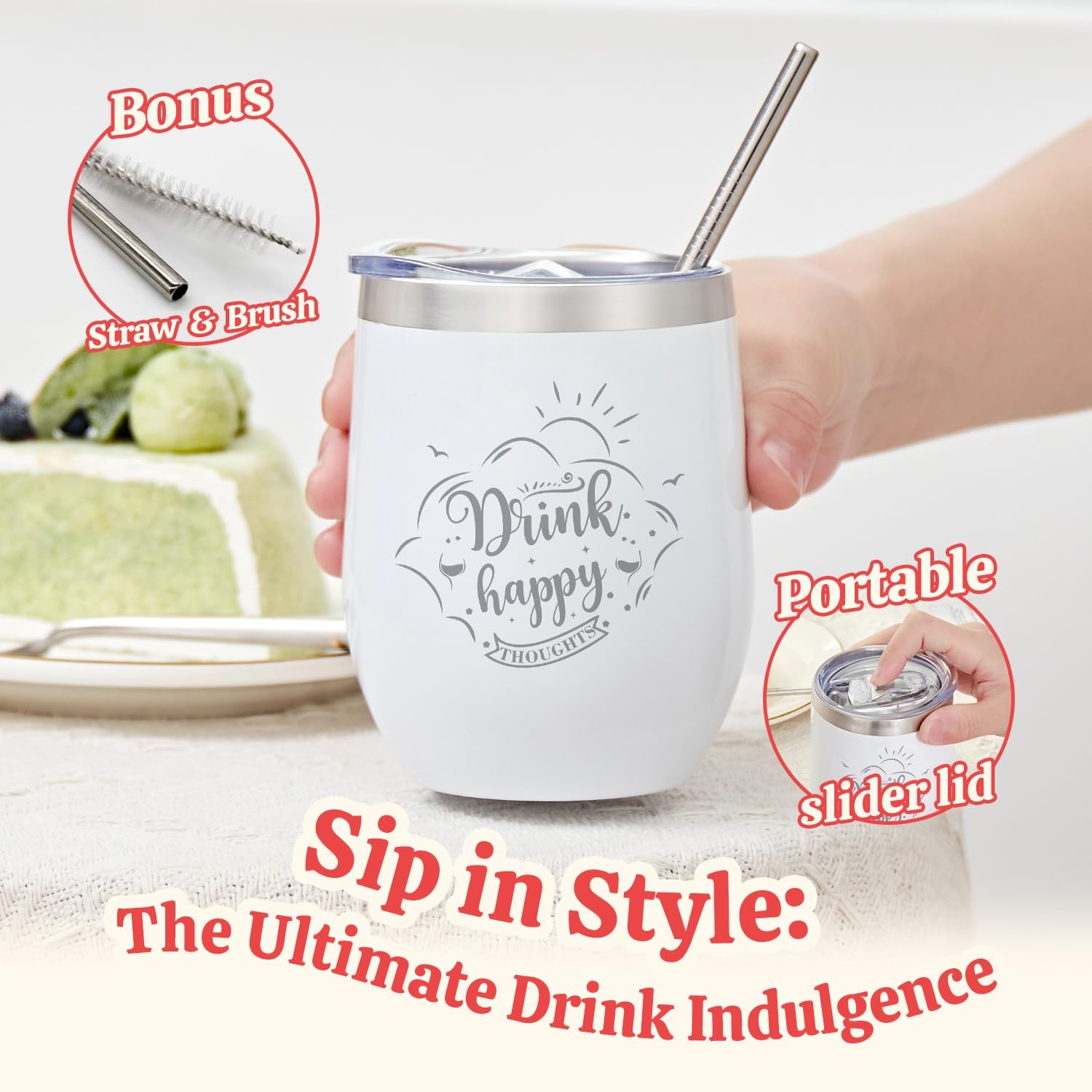 Bff Love Spa Gifts for Women Bath Sets - 6Pc Rose Self Care Gifts, Birthday, Holiday, Christmas Presents for Girlfriends, Wife, Mother, Auntie