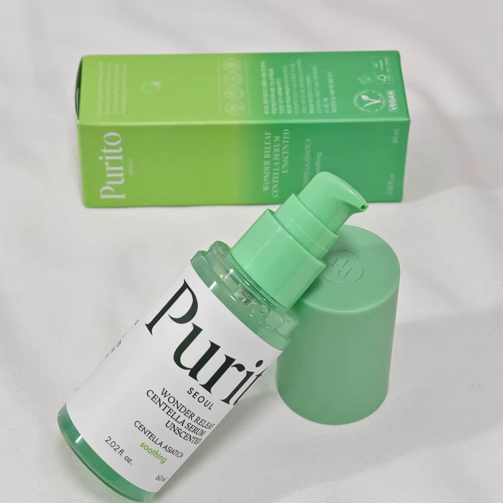 Purito Face Moisturizing Cream Centella Asiatica Shrink Pore Repair Barrier Face Cream for All Skin Type Facial Skin Care