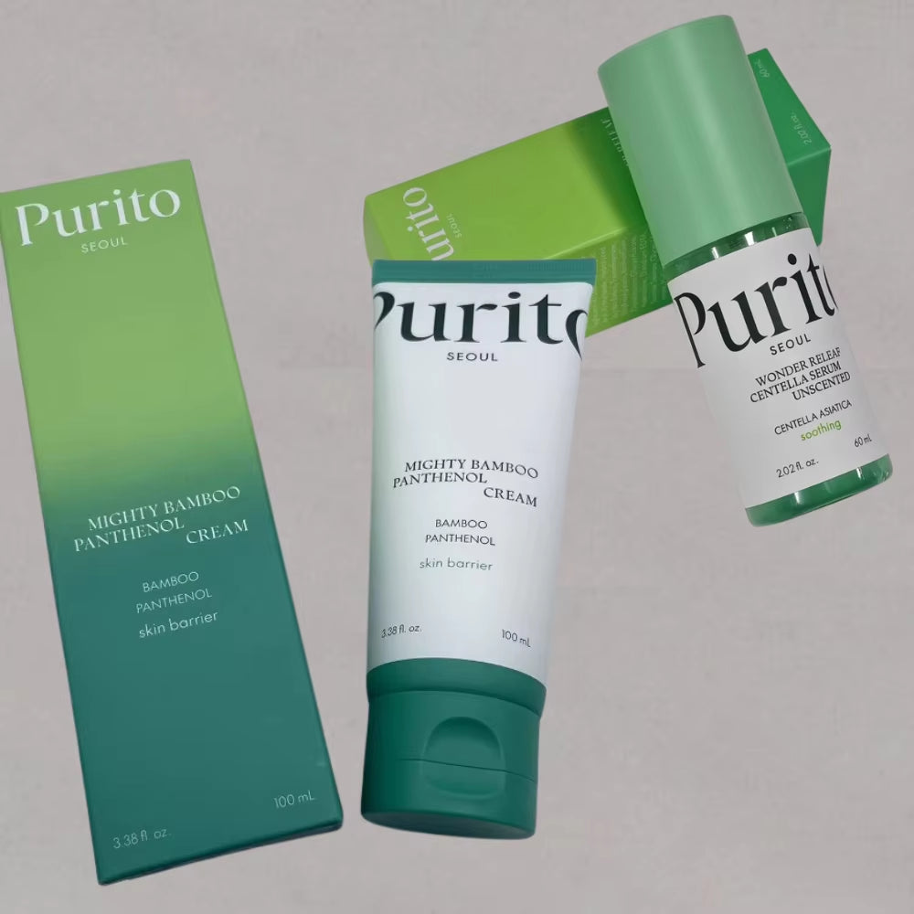 Purito Face Moisturizing Cream Centella Asiatica Shrink Pore Repair Barrier Face Cream for All Skin Type Facial Skin Care