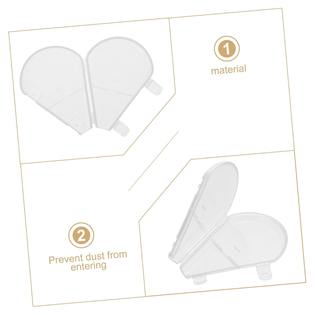 10Pcs Makeup Brush Covers Bristle Protector for Fan Highlighter Brush Travel-Friendly Makeup Supplies and Convenient Storage